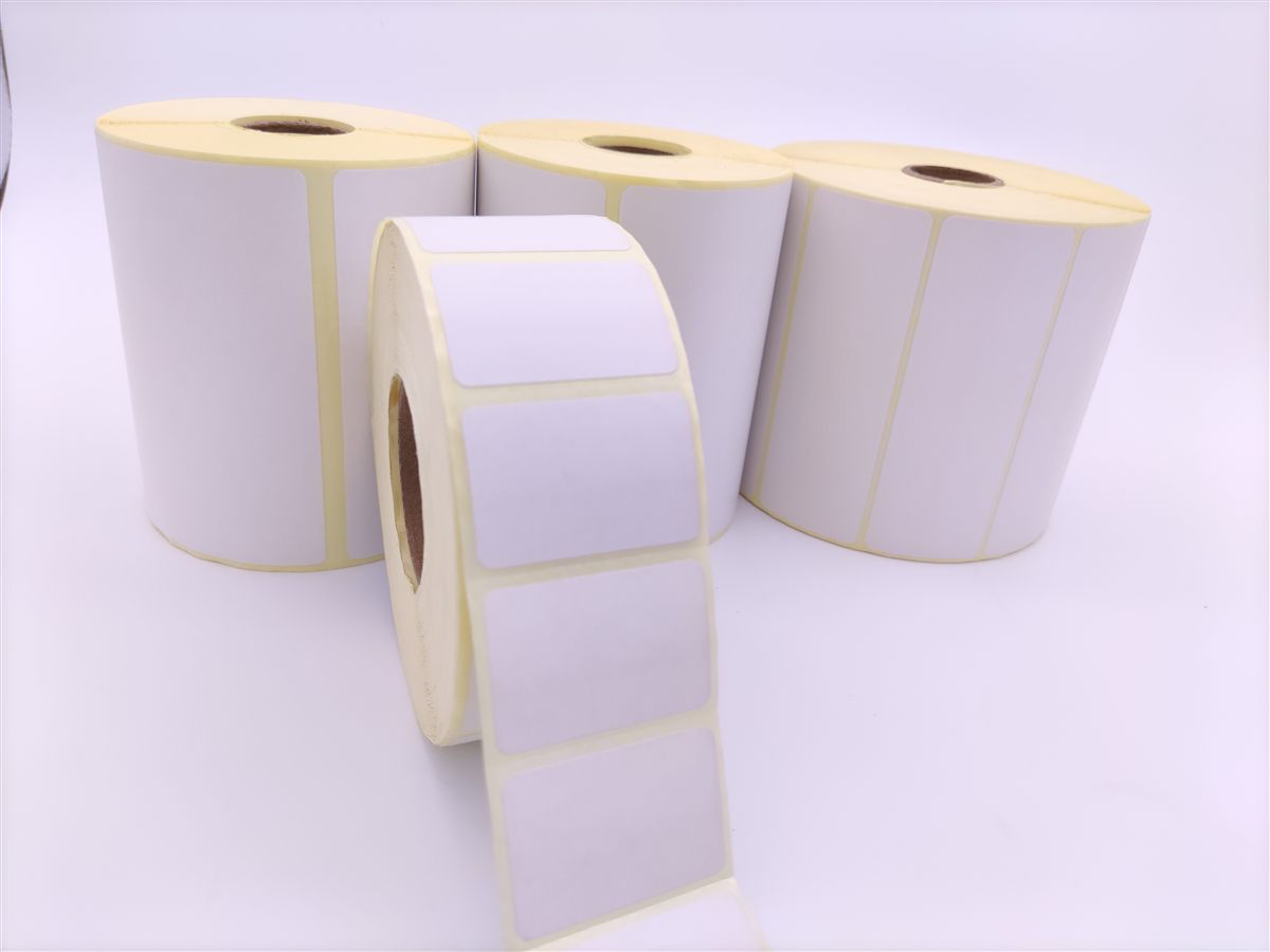 Rolos de etiquetas térmicas adesivas